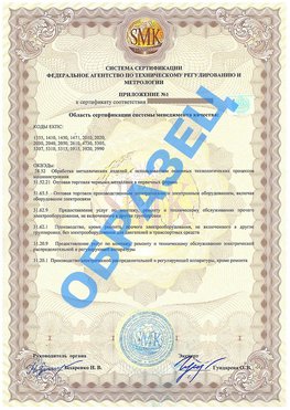 Приложение 1 Вышний Волочек Сертификат ГОСТ РВ 0015-002